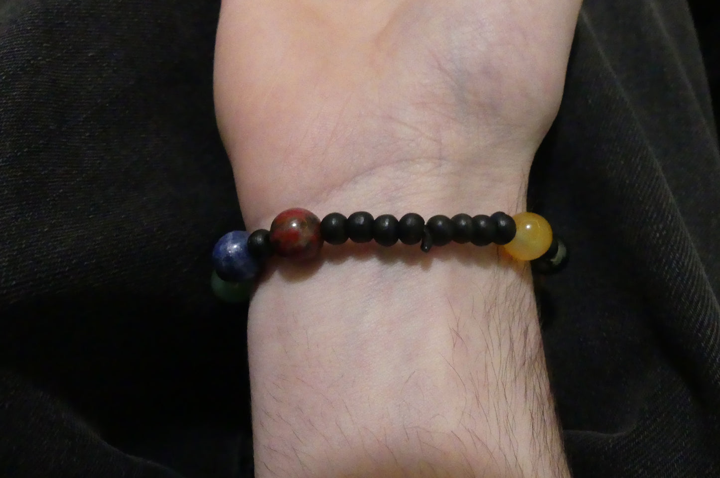 Solar System Bracelet with a Strong Stretchable Cord To Fit (Mens/Womens) Jewelry