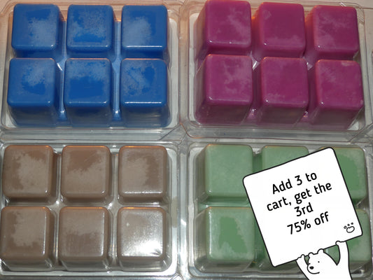 Soy Wax Melts 6 Pack 2.75 Oz