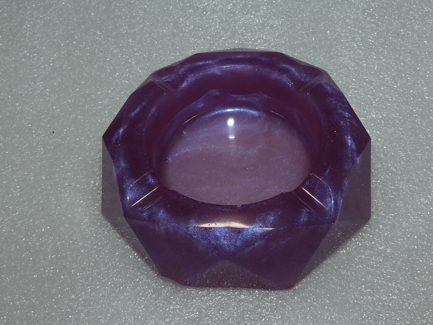 Shatter Resistant Shiny Epoxy Resin Ashtray / Cone Holder [Food Safe Resin]