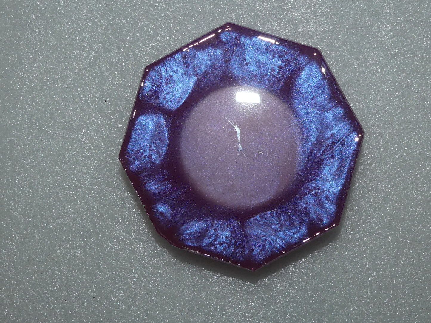 Shatter Resistant Shiny Epoxy Resin Ashtray / Cone Holder [Food Safe Resin]
